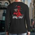 Marvel Super Heroes Pets Deadpool Loves Dogpool Dog Dad Long Sleeve T-Shirt Back Print