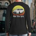 Mini Van Life Soccer Mom Dad Parent For Parents Long Sleeve T-Shirt Back Print