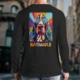 Mom & Dad Of a Basshole Basset Hound With Glasses -Adults Short Sleeve Long Sleeve T-Shirt Back Print Mom & Dad Of a Basshole Basset Hound With Glasses -Adults Short Sleeve Long Sleeve T-Shirt Back Print