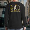 Mom And Dad Construction Birthday Boys Toddler Kids Family Long Sleeve T-Shirt Back Print