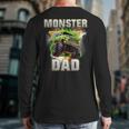 Monster Truck Dad Monster Truck Are My Jam Adults Kids Long Sleeve T-Shirt Back Print