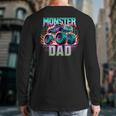 Monster Truck Dad Monster Truck Are My Jam Truck Lovers Long Sleeve T-Shirt Back Print