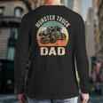 Monster Truck Dad Shirt Retro Vintage Monster Truck Shirt Long Sleeve T-Shirt Back Print