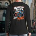 Monster Truck Dad Wheelie Cool Like Normal Dad Long Sleeve T-Shirt Back Print