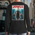 MonsterMuttz Great Dane Jowls Paws Top Drooling Dog Mom Dog Dad Long Sleeve T-Shirt Back Print