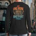 Motorcycle Mechanic Art For Men Dad Motorcycle Lovers Biker Long Sleeve T-Shirt Back Print