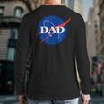 NASA Inspired DAD Meatball Long Sleeve T-Shirt Back Print NASA Inspired DAD Meatball Long Sleeve T-Shirt Back Print