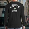 NBA Boston Celtics Dad Arched Team Logo Long Sleeve T-Shirt Back Print NBA Boston Celtics Dad Arched Team Logo Long Sleeve T-Shirt Back Print