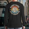 Nerdy Dads Build Character RPG Gaming Father's Day For Dad Long Sleeve T-Shirt Back Print Nerdy Dads Build Character RPG Gaming Father's Day For Dad Long Sleeve T-Shirt Back Print