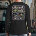 Play Cars On Dad's Back Mom's Back City Map BACK PRINT ONLY Long Sleeve T-Shirt Back Print Play Cars On Dad's Back Mom's Back City Map BACK PRINT ONLY Long Sleeve T-Shirt Back Print