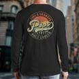 Pops Like a Grandpa Only Cooler Vintage Retro Pops Dad Long Sleeve T-Shirt Back Print Pops Like a Grandpa Only Cooler Vintage Retro Pops Dad Long Sleeve T-Shirt Back Print