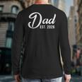 Pregnancy Announcement Daddy New Dad First Time Dad 2026 Long Sleeve T-Shirt Back Print Pregnancy Announcement Daddy New Dad First Time Dad 2026 Long Sleeve T-Shirt Back Print
