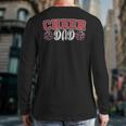 Proud Cheer Dad My Favorite Cheerleader Calls Me Daddy Men Long Sleeve T-Shirt Back Print