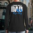 Proud New Dad It's A Boy Long Sleeve T-Shirt Back Print