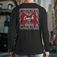 Red Sport Loud Proud Cheer Coach Dad Father's Day Long Sleeve T-Shirt Back Print Red Sport Loud Proud Cheer Coach Dad Father's Day Long Sleeve T-Shirt Back Print