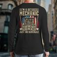 Retired Car Mechanic Tool Retirement Dad Grandpa Men Long Sleeve T-Shirt Back Print Retired Car Mechanic Tool Retirement Dad Grandpa Men Long Sleeve T-Shirt Back Print
