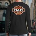 Retro Cool Dad Club Birthday Father's Day For Men Long Sleeve T-Shirt Back Print