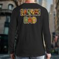 Safari Dad Safari Outfit Safari Costume Cute African Safari Long Sleeve T-Shirt Back Print