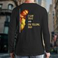 I Saw That I'm Telling Dad Religious Christian Jesus Long Sleeve T-Shirt Back Print