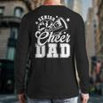 Senior Cheer Dad 2026 Proud Cheerleader Dad Class Of 2026 Long Sleeve T-Shirt Back Print
