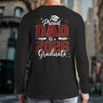 Senior Dad 2026 Graduation Proud Dad Of a 2026 Graduate Long Sleeve T-Shirt Back Print