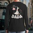 Silly Dada Silly Goose Dad Birthday Family Matching Party Long Sleeve T-Shirt Back Print
