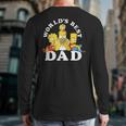 The Simpsons World's Best Dad Father's Day Group V2 Small Long Sleeve T-Shirt Back Print