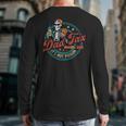 Skeleton Dad Tax Making Sure It's Not Poison Father's Day Long Sleeve T-Shirt Back Print