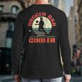 Soccer Dad Player Fan Best For Men Long Sleeve T-Shirt Back Print Soccer Dad Player Fan Best For Men Long Sleeve T-Shirt Back Print
