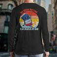 My Social Battery Is As Dead As My Dad Long Sleeve T-Shirt Back Print