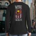 Softball Dad My Favorite Softball Player Calls Me Dad Long Sleeve T-Shirt Back Print