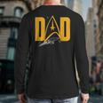 Star Trek Starfleet Dad Long Sleeve T-Shirt Back Print