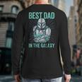 Star Wars The Mandalorian And Grogu Best Dad In The Galaxy Long Sleeve T-Shirt Back Print