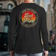 I Have Two Titles Dad & Pops I Rock Them Both For Grandpa Long Sleeve T-Shirt Back Print