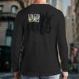 Uno 1st Birthday Dad Long Sleeve T-Shirt Back Print Uno 1st Birthday Dad Long Sleeve T-Shirt Back Print
