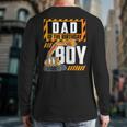 Vehicle Construction Excavator Dad Of The Birthday Boy Small Long Sleeve T-Shirt Back Print Vehicle Construction Excavator Dad Of The Birthday Boy Small Long Sleeve T-Shirt Back Print