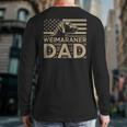 Weimaraners Lover & Weimaraner Shirts Weimaraner Dad -Adults -Kids - Small Short Sleeve V-Neck Polyester Casual Humorous Lover All Seasons Long Sleeve T-Shirt Back Print