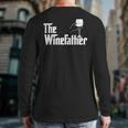 Winefather Wine Dad Dad Red Wine Wine Long Sleeve T-Shirt Back Print Winefather Wine Dad Dad Red Wine Wine Long Sleeve T-Shirt Back Print