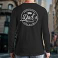 World Famous Dad's Backyard Grill & Chill BBQ T-Shirt Long Sleeve T-Shirt Back Print World Famous Dad's Backyard Grill & Chill BBQ T-Shirt Long Sleeve T-Shirt Back Print