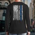 Wrestling Dad Long Sleeve T-Shirt Back Print