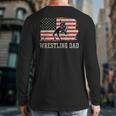 Wrestling Dad US Flag Fathers Day Retro Wrestling Fans Long Sleeve T-Shirt Back Print Wrestling Dad US Flag Fathers Day Retro Wrestling Fans Long Sleeve T-Shirt Back Print