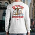 American Dad Who Wants Some Potato Salad Roger Cartoon Long Sleeve T-Shirt Back Print