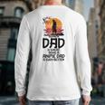 Anime Dad Jokes Father's Day Anamae Otaku Manga Japan Long Sleeve T-Shirt Back Print