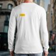 Best Expecting Dad Dad To Be Long Sleeve T-Shirt Back Print