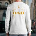 My Dad Is 90 90th Birthday 1935 90 Years Old Father Daddy Premium Tri-Blend Long Sleeve T-Shirt Back Print