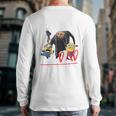 Despicable Me Minions Father's Day World's Best Dad Villain Long Sleeve T-Shirt Back Print