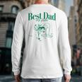 Disney Mickey & Friends Father's Day Best Dad Goofy Big Logo Long Sleeve T-Shirt Back Print