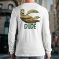 Disney Pixar Finding Nemo Father's Day Dude Cool Dad Poster Long Sleeve T-Shirt Back Print