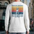 Dog Ridgeback Dad Vintage Rhodesian Ridgeback Dad Long Sleeve T-Shirt Back Print