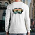 My Favorite Ski Buddies Call Me Dad For Ski Dad Long Sleeve T-Shirt Back Print